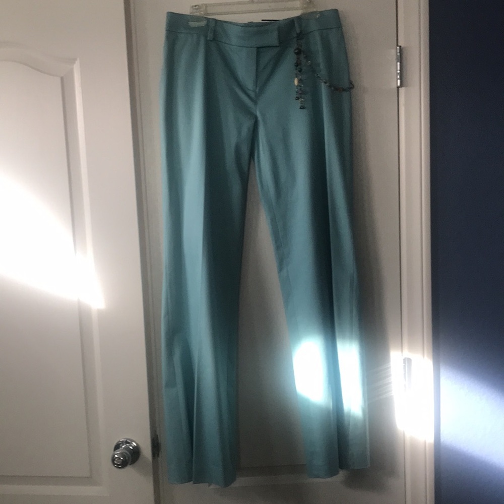 BEBE teal pants